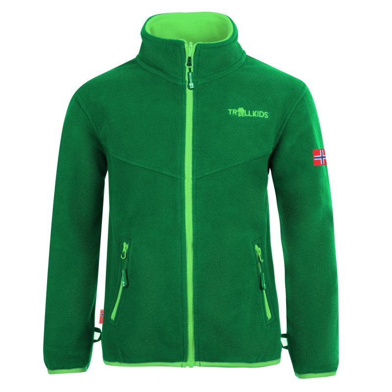 Trollkids Kids Bryggen 3in1 Jacket green (418-308) Clothing Your Sports Performance