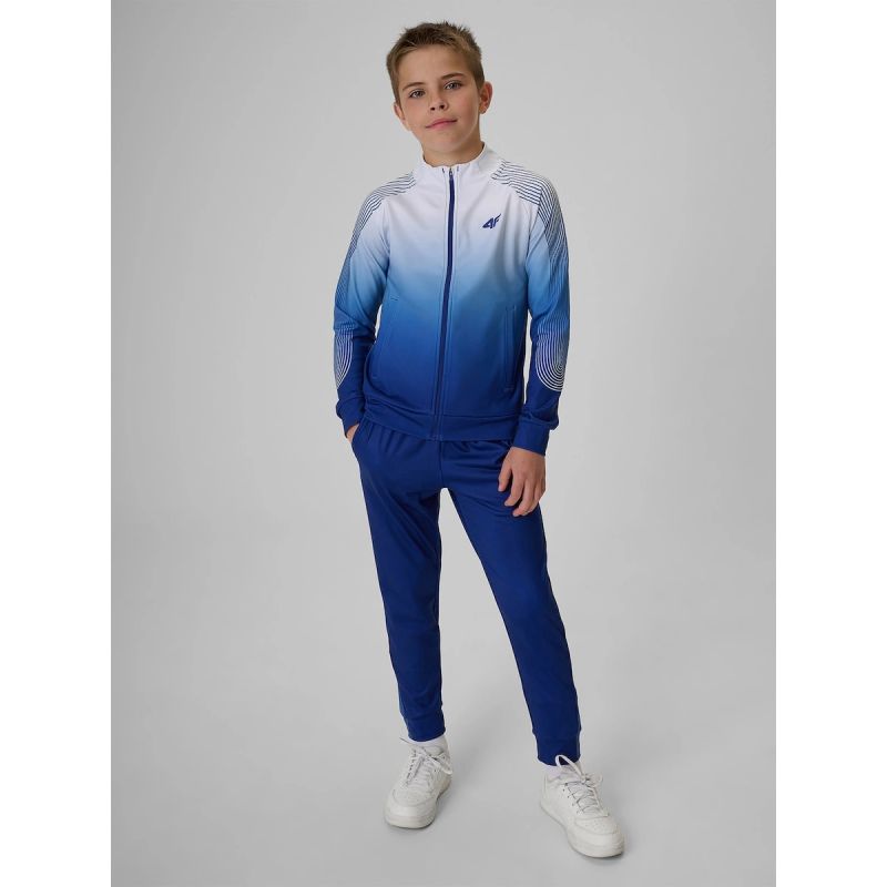 Boys' sports pants 4F 4FJRSS26TFTRM1536-90A