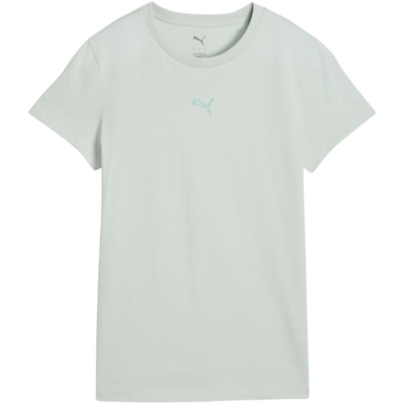 Puma Ess Centered Cat Logo Tee Women's T-Shirt Mint 692916 29