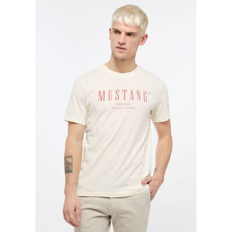 Mustang Alex C Print M T-shirt 1013802-8001 Clothing/Lifestyle/T-shirts/Mustang Your Sports Performance