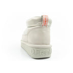 D.Franklin women's snow boots winter fashionable insulated ankle boots silver D.Franklin