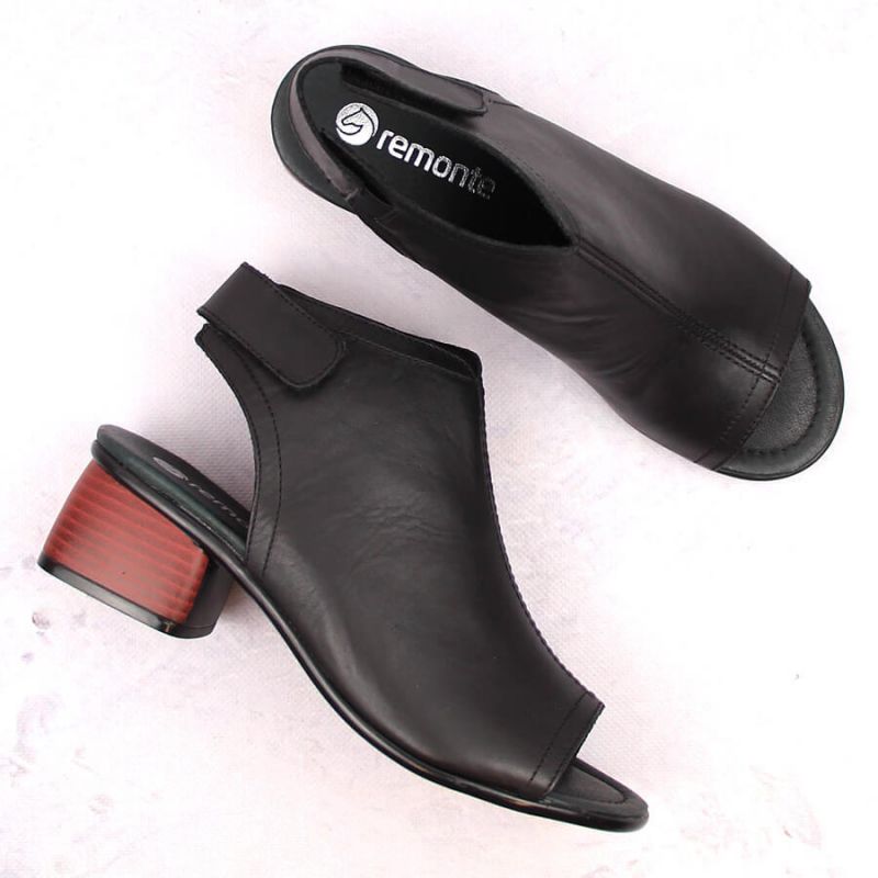 Leather comfortable sandals Remonte W RKR654 Footwear/Lifestyle/Rieker Your Sports Performance