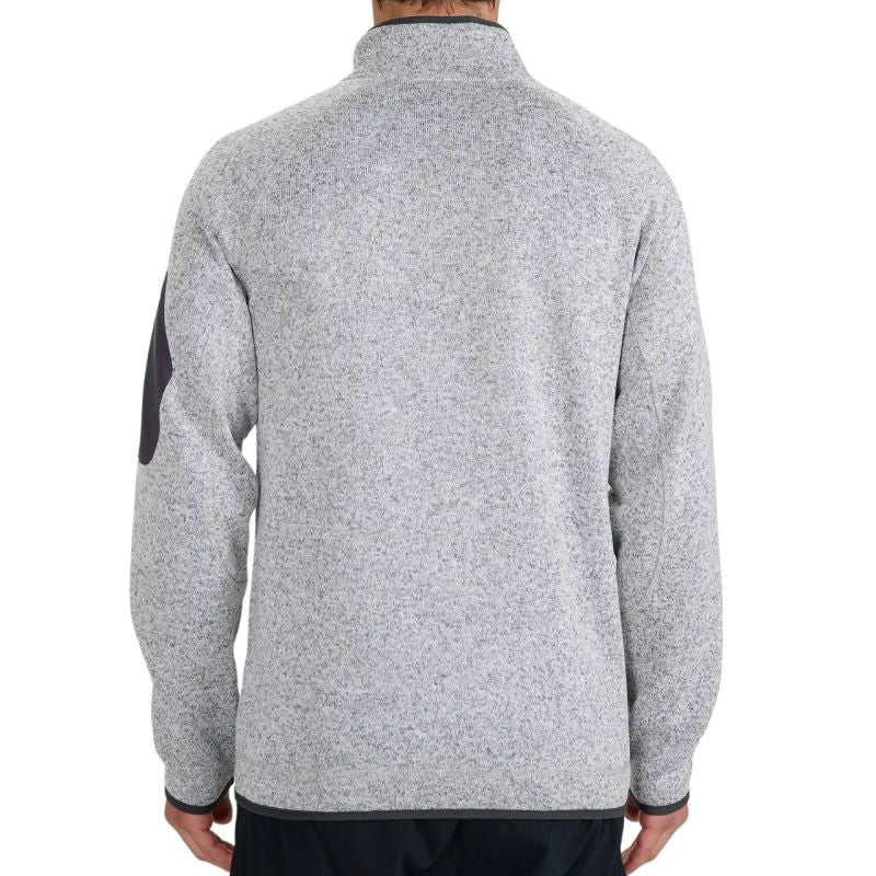 Men's fleece 4F M443 cool light gray melange 4FWSS26TFLEM443 27M