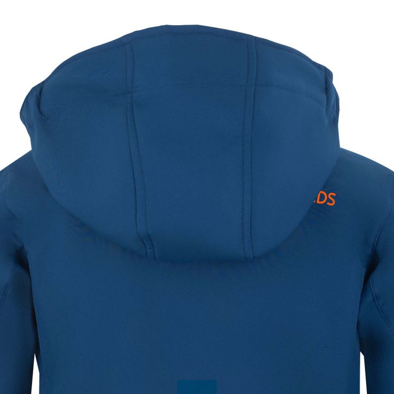 Trollkids Kids Trollfjord Jacket with hood, blue (161-142) In preparation Your Sports Performance