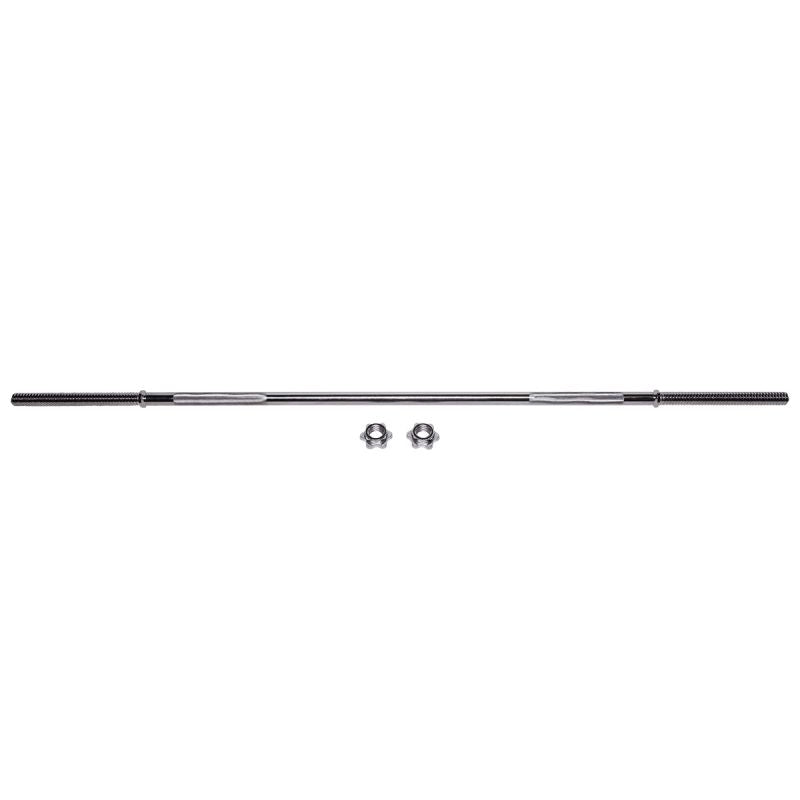 HMS straight bar with thread and clamp GPR165 30MM x 165 CM HMS Accessories/Training equipment Your Sports Performance