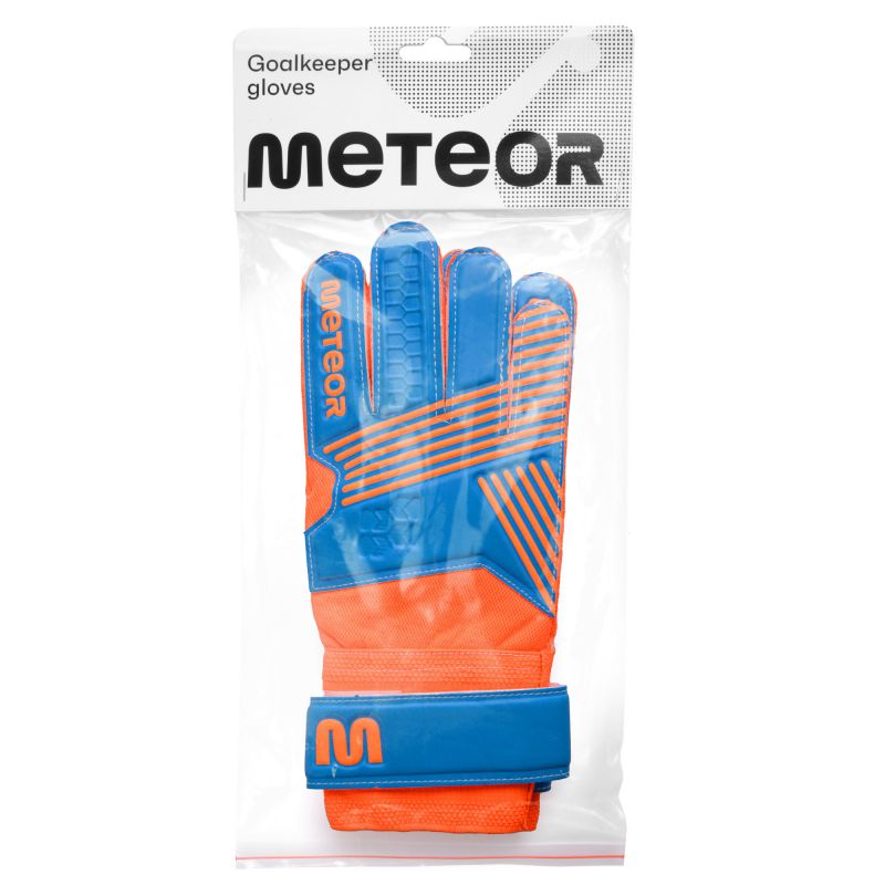 Goalkeeper gloves Meteor Catch Blue 03806-03812
