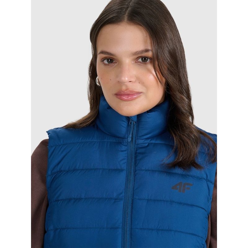 Women's down vest with synthetic filling 4F 4FWAW25TVJAF218-51S 4f