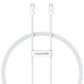 Baseus Superior Type C-Type C Cable 30W 1m (white) In preparation Your Sports Performance