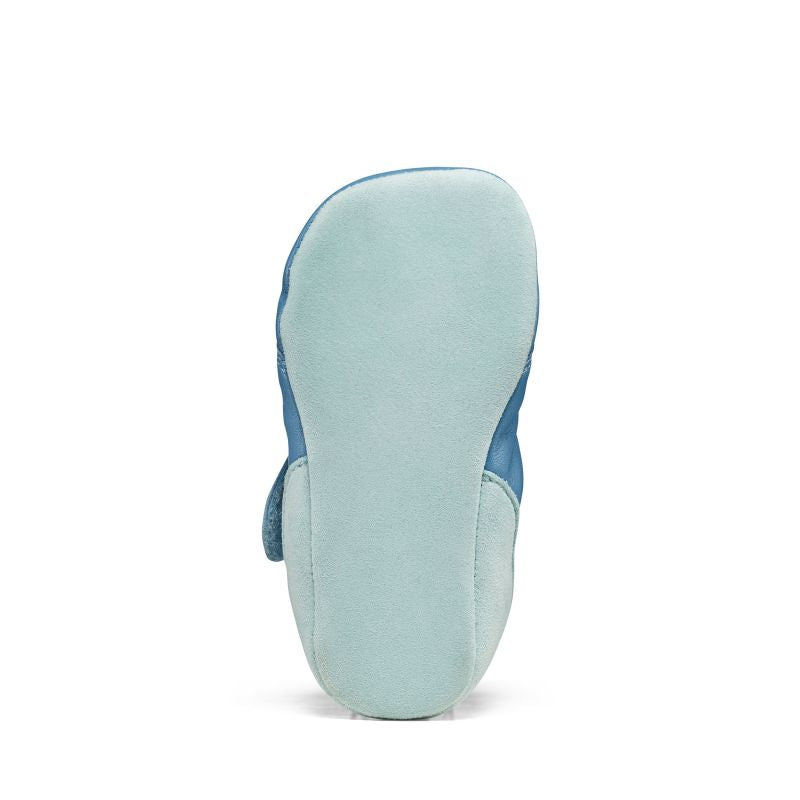 Affenzahn Crawly Shark leather crawling shoes (01257-30211)
