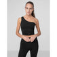 Women's One-Shoulder Yoga Crop Top 4F H4Z22-TSD033 Kobieta/Odzież/Koszulki i T-shirty/Koszulki bez rękawa Your Sports Performance