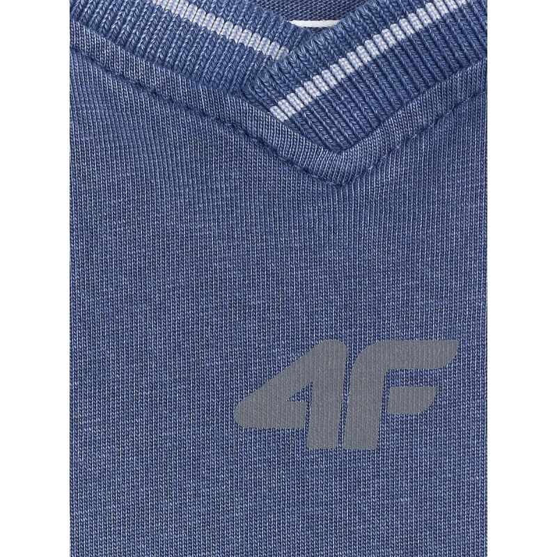 Boy's loose T-shirt with print 4F 4FJRSS26TTSHM3467-31S 4f