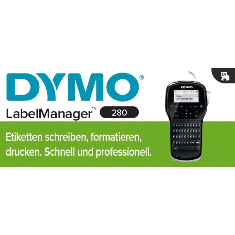 DYMO LABEL MANAGER 280 LABEL PRINTER Auto ID/Drukarki etykiet Your Sports Performance