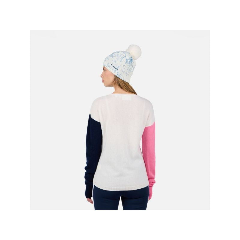 ROSSIGNOL W JCC SIGNAL RN women's sweater blue