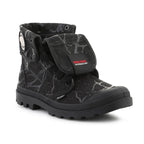 Palladium Stranger Things BAGGY HOPPER TUNNELS Men's 04625-008-M Black Palladium