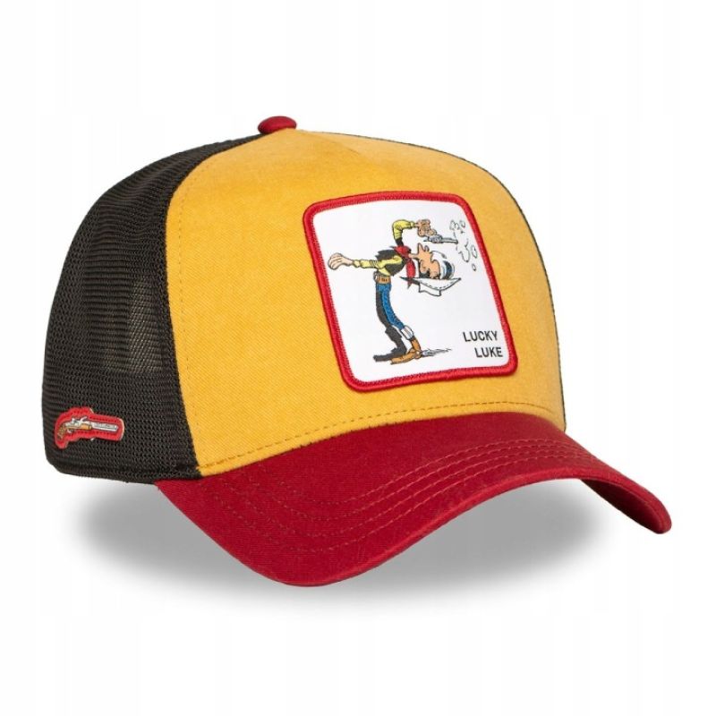 Capslab Lucky Luke Multicolor Trucker Cap - CL/LCK2/1/PCT/COW Capslab