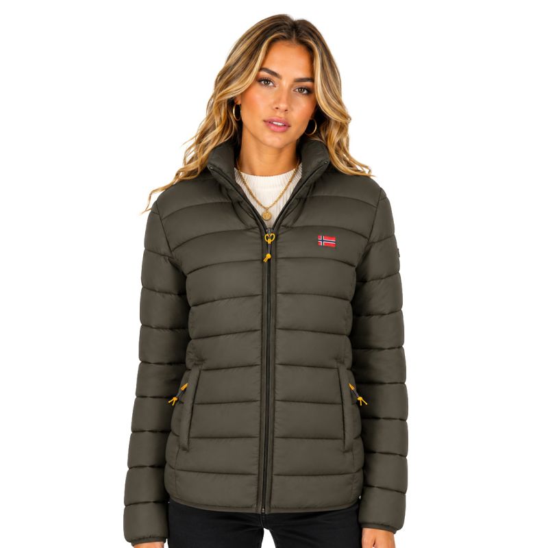 Women’s jacket Geographical Norway ATIKOLOR BASIC DB KAKI LADY 096 (WY4205F/GN-KAKI)