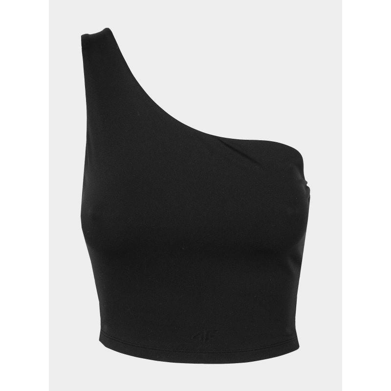 Women's One-Shoulder Yoga Crop Top 4F H4Z22-TSD033 Kobieta/Odzież/Koszulki i T-shirty/Koszulki bez rękawa Your Sports Performance
