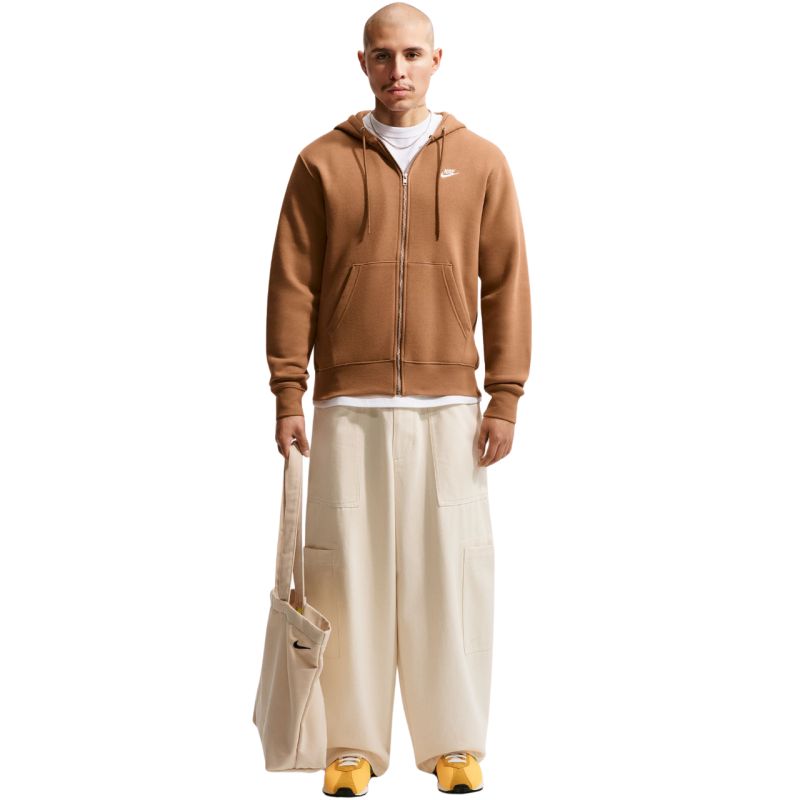 Nike Club BB FZ Hoodie Men's Light Brown FN3861 270
