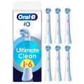 Oral-B iO UltimateClean Replacement Toothbrush Heads Adult Brush Heads 6 White AGD - Akcesoria/Do szczoteczek do zębów - akcesoria Your Sports Performance