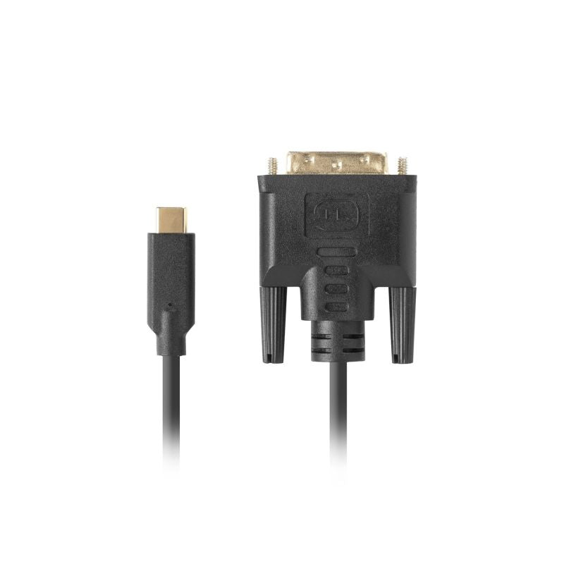 LANBERG CABLE USB-C(M)->DVI-D(24+1)(M) 1.8M BLACK CA-CMDV-10CU-0018-BK In preparation Your Sports Performance