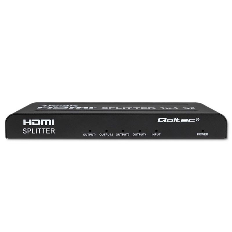 QOLTEC SPLITTER 4XHDMI 4KX2K | 3.4GB/S Kable i adaptery/Adaptery, przejściówki Your Sports Performance
