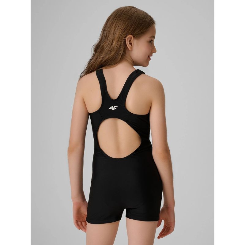 Girls' one-piece swimsuit 4F 4FJRSS26USWSF148-20S