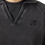 Champion Women's Polo Neck Sweatshirt Gray 118366 KK001 In preparation Your Sports Performance