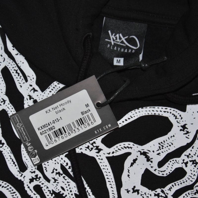 Basketball K1X Net Hoody Black - KXM241-013-1 Odzież/Odzież na co dzień Your Sports Performance
