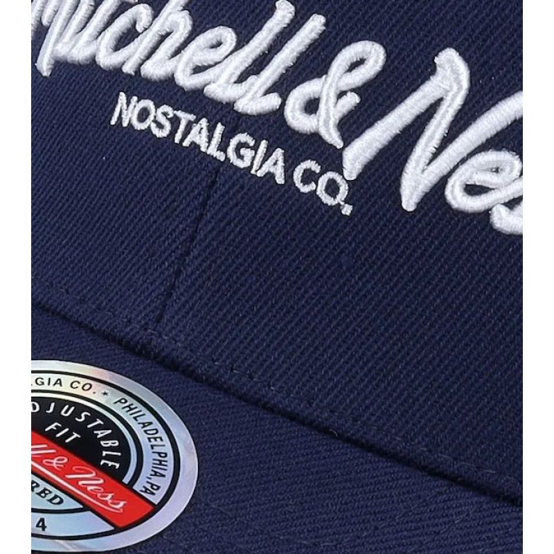 Mitchell &amp; Ness NBA Pinscript Classic Cap HHSSINTL103-MNNYYPPPNAVY Clothing/Basketball/Mitchell & Ness Your Sports Performance