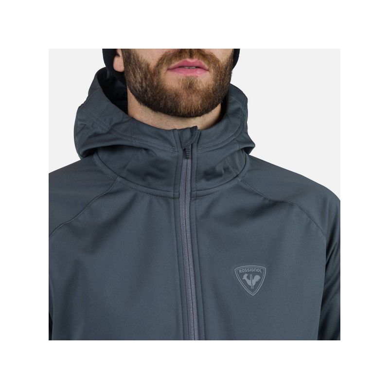 Rossignol Genetys Hood Jkt Jacket Gray Rossignol