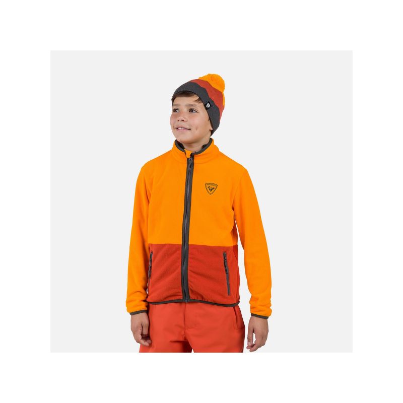 Rossignol Jr Strawpile Fleece Fz Import z PMSport Your Sports Performance