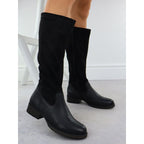 Women's leather ankle boots with insulated sole, black Rieker 9551 Footwear Your Sports Performance