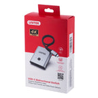 UNITEK USB-C SWITCH 4K 144HZ, BIDIRECTIONAL Kable i adaptery/Adaptery, przejściówki Your Sports Performance