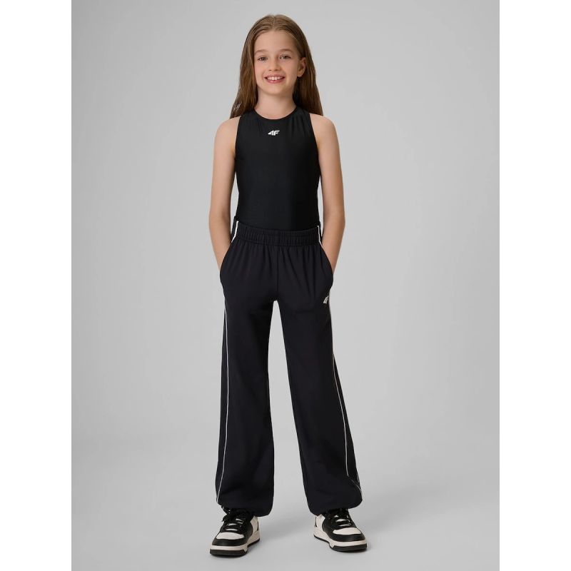 Girls' sports sweatpants 4F 4FJRSS26TTROF2019-20S