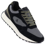 Men's black leather sports shoes Mcrthur MA254 McArthur