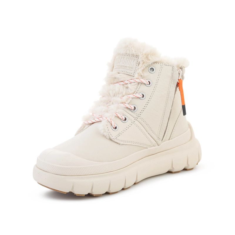 PALLADIUM PALLAPOP HI ZIP WL WAVE GRAY 99554-176