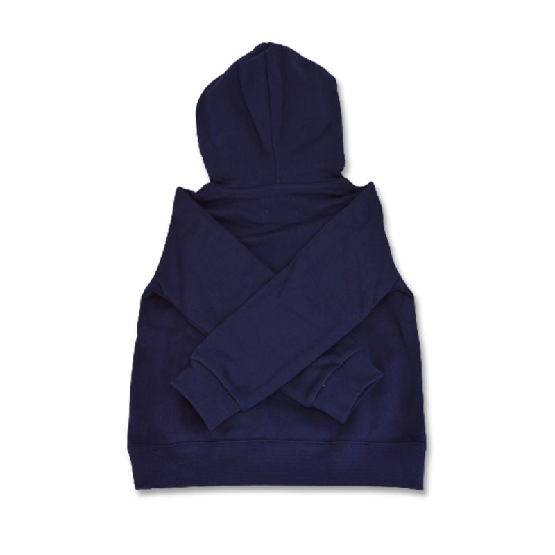 Wood Wood Izzy AA kids hoodie navy blue - 10235605-2424-Navy Odzież/Odzież na co dzień Your Sports Performance