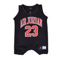 Baby Air Jordan DNA Romper Bodysuit Black - 556169-023 Akcesoria/Akcesoria dla fanów koszykówki/Gadżety koszykarskie Your Sports Performance