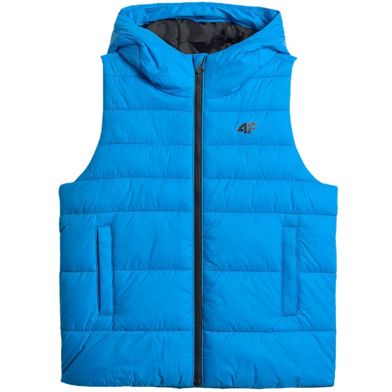 Boy's vest 4F M313 blue 4FJWSS26TVJAM313 33S