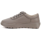Comfortable beige women's leather shoes Vinceza 79367