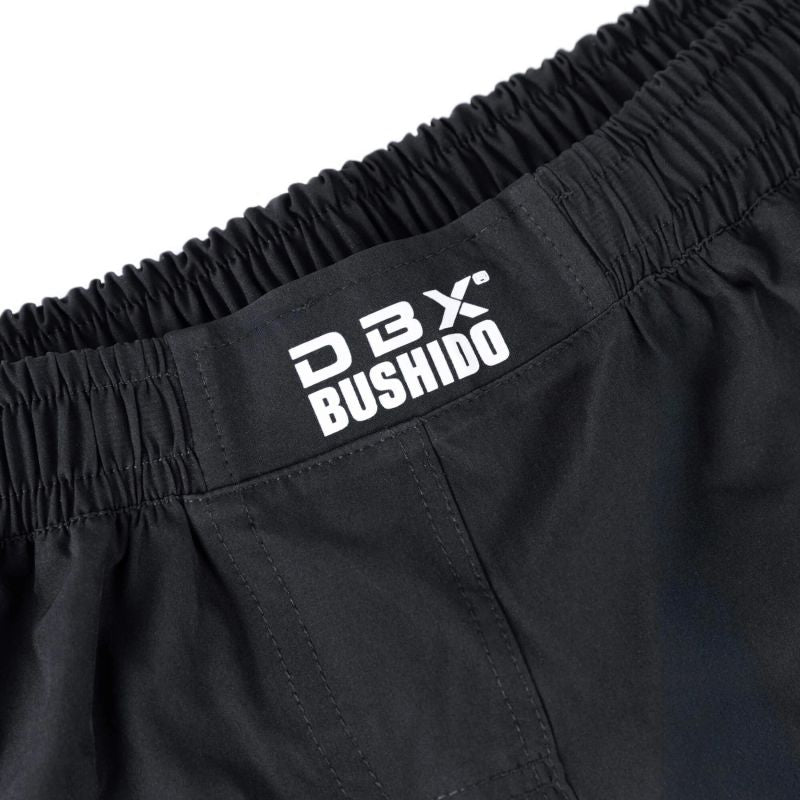 Black DBX Bushido MMA Shorts ODZIEŻ - Szorty treningowe Your Sports Performance