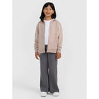 Girls' 4F Zip-Up Hoodie 4FJRAW25TSWSF2466-83S