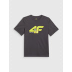 Boy's cotton T-shirt 4F 4FJRSS26TTSHM4280-22S