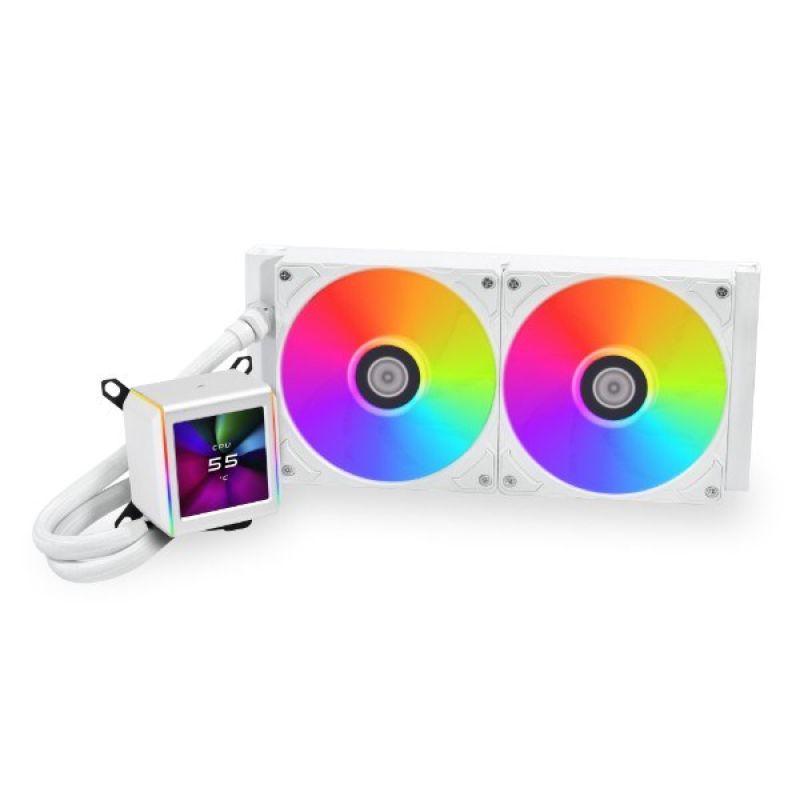 Lian Li GA II LCD Processor Liquid Cooling Kit 12cm White Chłodzenie/Chłodzenie - wentylatory Your Sports Performance