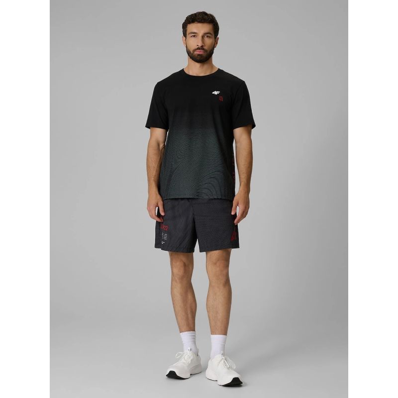 Men's regular printed T-shirt 4F 4FRSS26TTSHM4040-20A