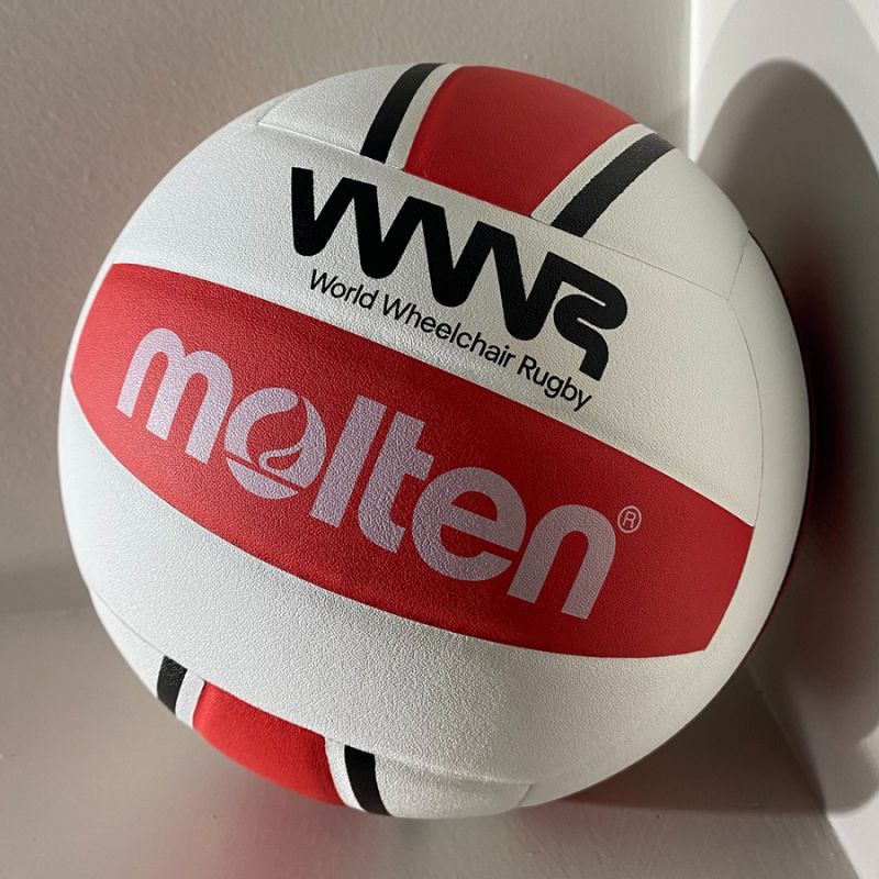 WWR Official Ball Molten WR58X-RK Wheelchair Rugby Ball Accessories/Balls/American Football/Molten Your Sports Performance