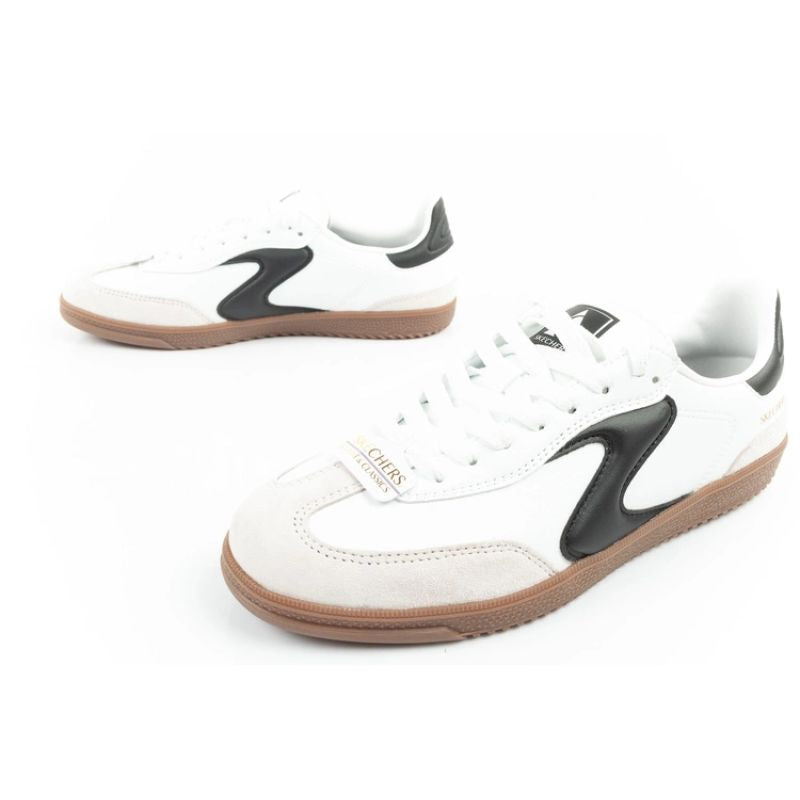 Skechers Kickoff women's sneakers white leather sports shoes Skechers