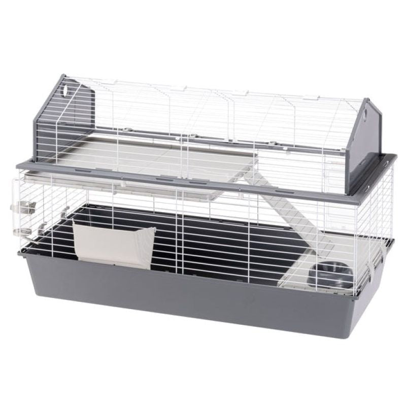 FERPLAST Barn 120 - two-story cage for guinea pigs and rabbits Dla małych zwierząt/Klatki Your Sports Performance