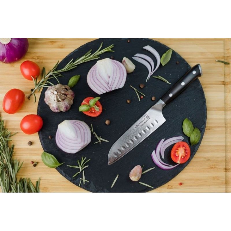 Santoku Kohersen Elegance Ebony Wood 12.7cm Santoku Knife AGD - Produkty/Sztućce i przybory kuchenne Your Sports Performance