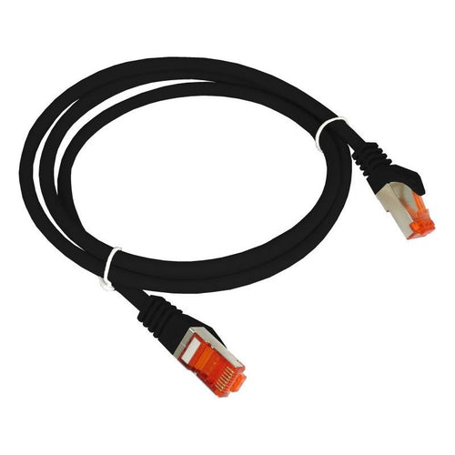ALANTEC PATCH-CORD F/UTP CAT.6 PVC 1.0M BLACK Kable, gniazda i wtyki/Patchcable Your Sports Performance